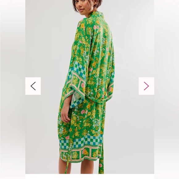 Spell Green Floral Robe - Picture 6 of 6